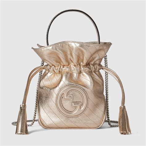 gucci secchiello manico rigido|Gucci Borsa a Secchiello Blondie Mini .